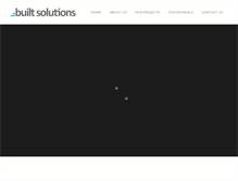 Tablet Screenshot of builtsolutions.com.au